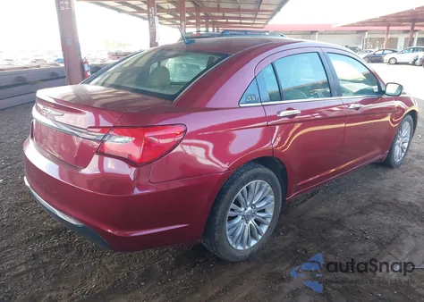 2011 Chrysler 200 Limited z USA, uszkodzony, nr VIN 1C3BC2FG7BN505754